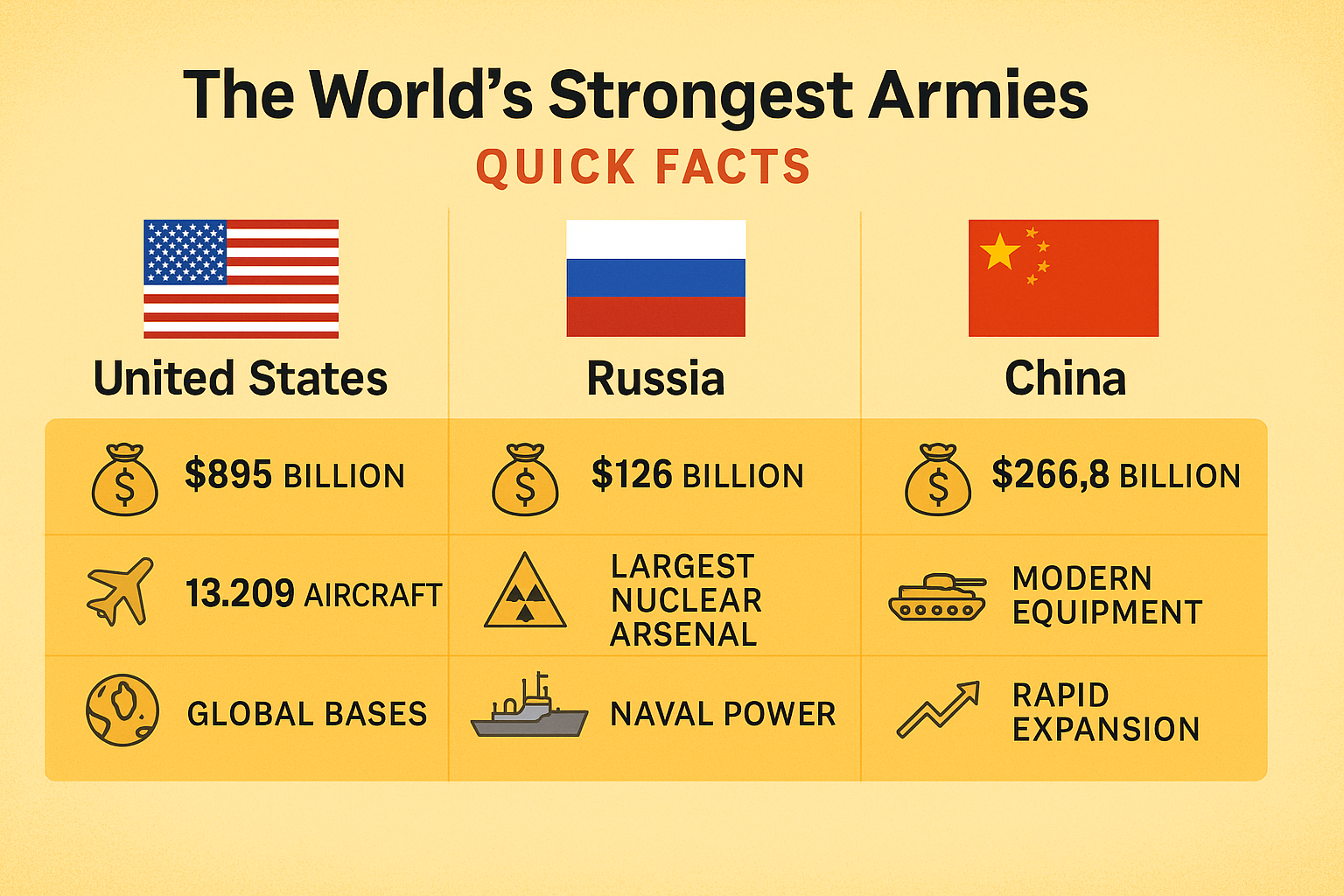 Ranking the World’s Strongest Militaries: Top 10 Armies 5 Ranking the World’s Strongest Militaries: Top 10 Armies
