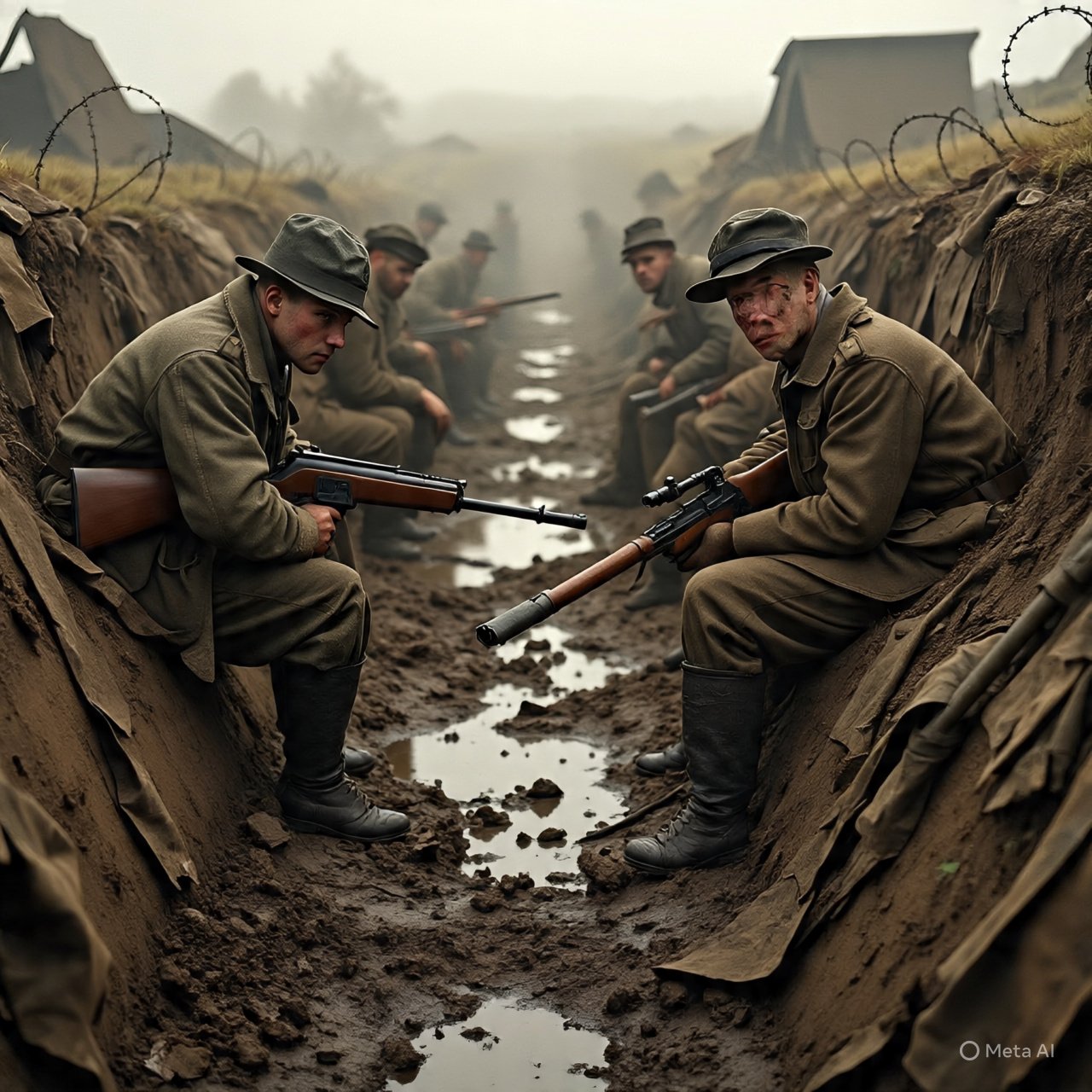 The Untold Stories of Soldiers in World War I Trenches