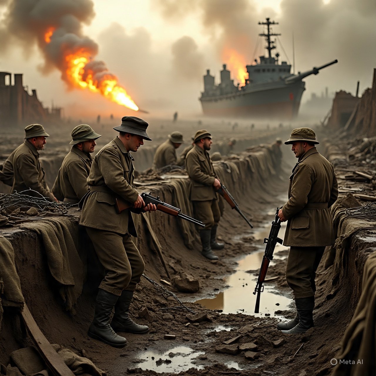 The Untold Stories of Soldiers in World War I Trenches
